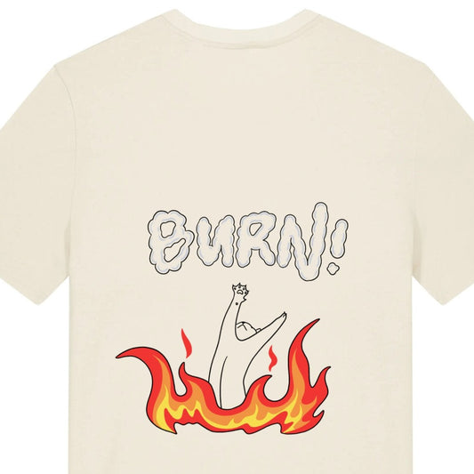 "Burn" - Unisex shortsleeve T-shirt - Catnip