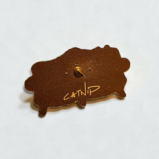Cat Enamel Pin - Draw me like one of your French cat... - Catnip