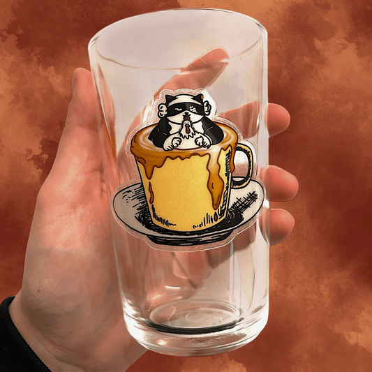 Cat sticker - Catpuccino - Catnip