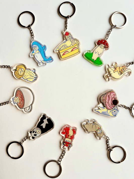 Key Chain - Catpuccino - Catnip