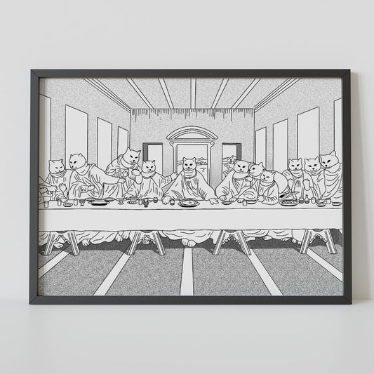 "The last treats" - Art Print - Catnip