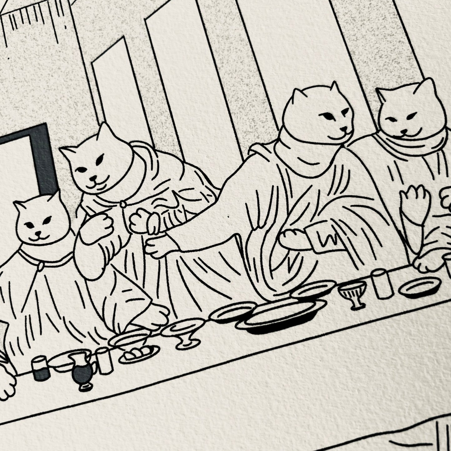 "The last treats" - Art Print - Catnip
