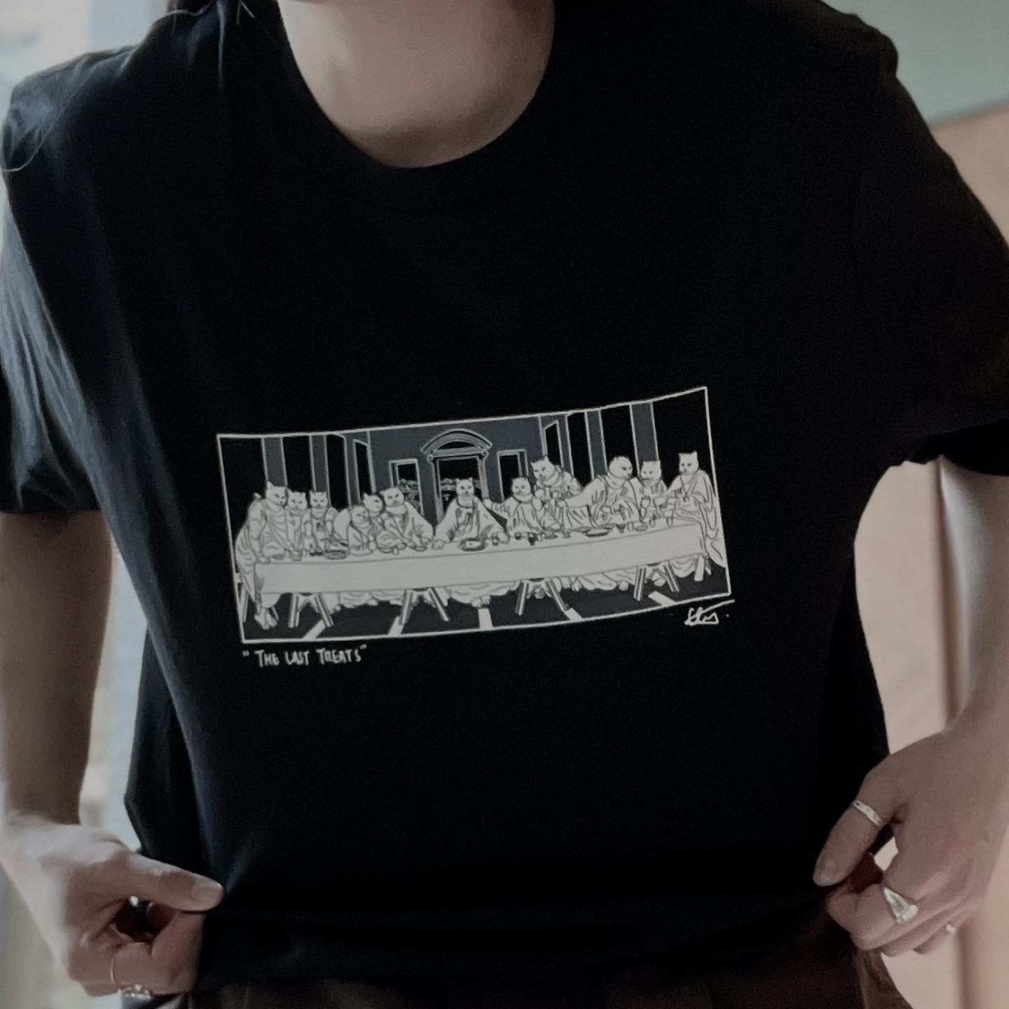 "The last treats" - Unisex shortsleeve T-shirt - Catnip