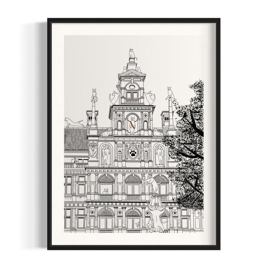 "Catwerpen" - Art Print - Catnip