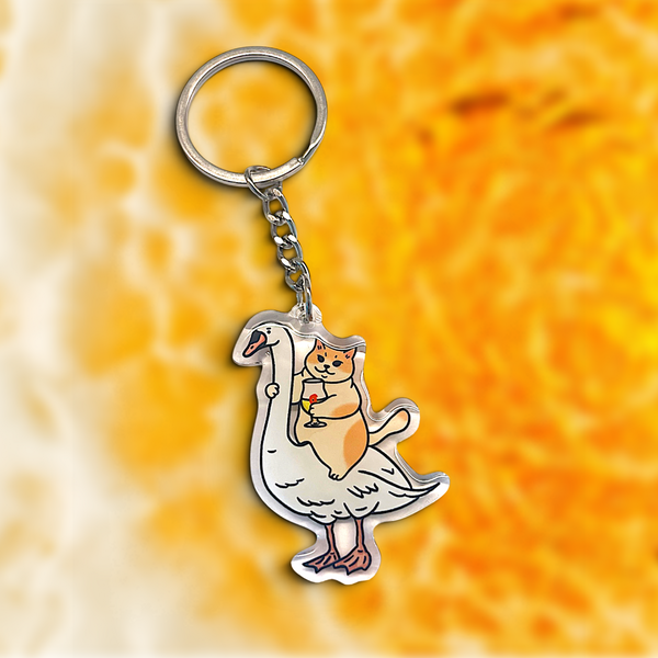 Cat Keychain - Bob Duvel