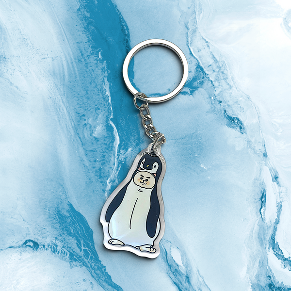 Cat Keychain - Penguin Cat