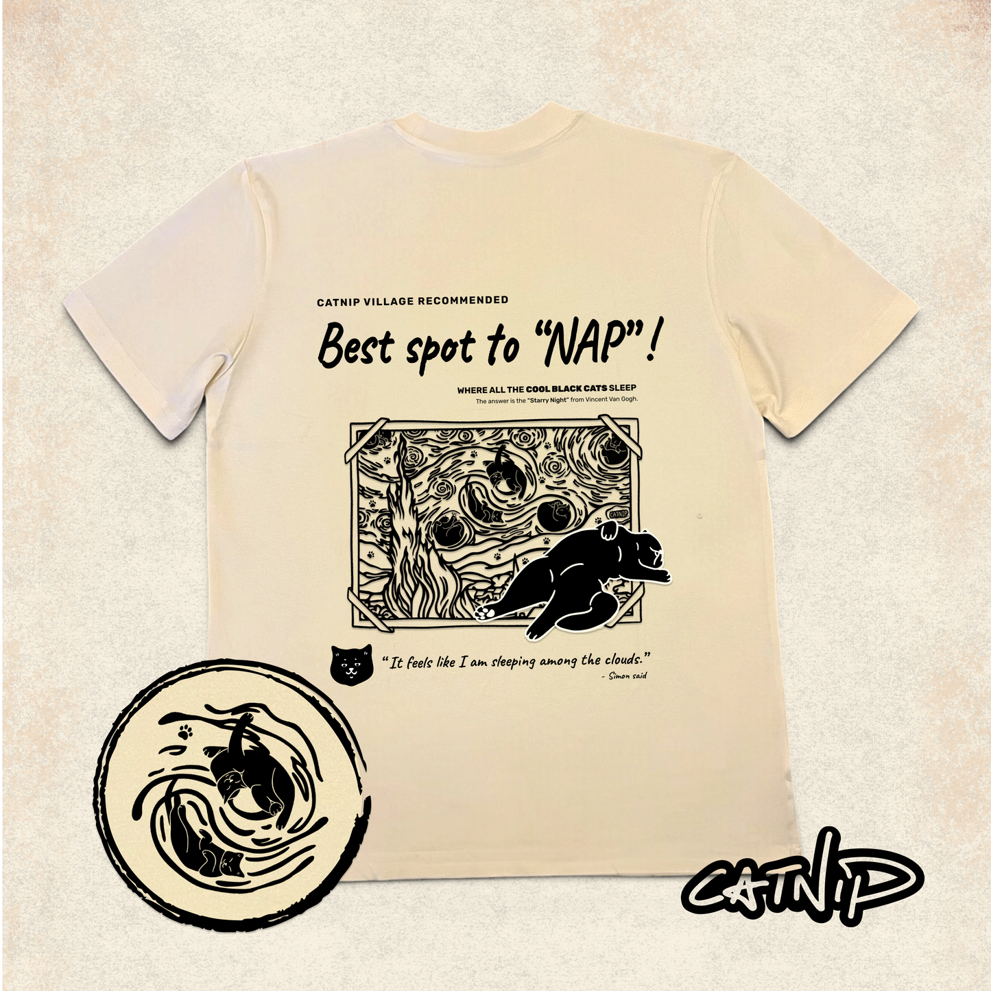 "Catty Night" - T-shirt