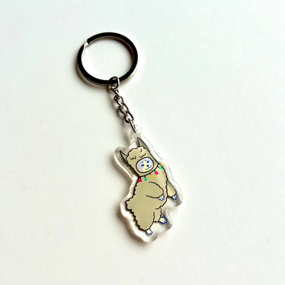 Cat Key Chain - Lama cat