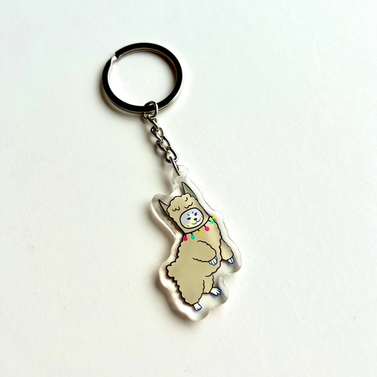 Key Chain - Lama cat