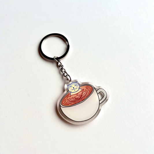 Key Chain - Catpuccino