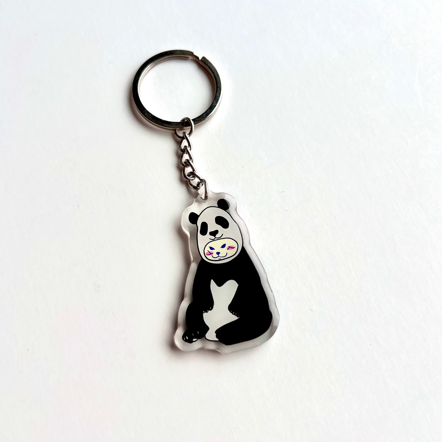 Key Chain - Panda cat