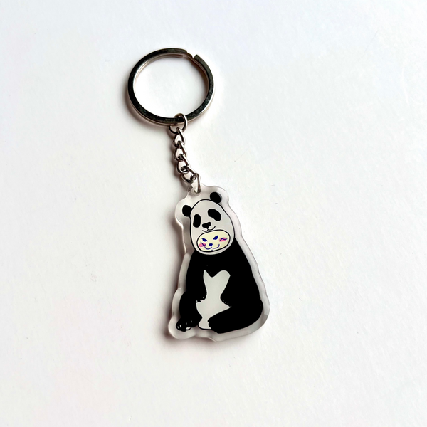 Cat Key Chain - Panda cat