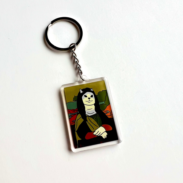 Cat Key Chain - Meownalisa