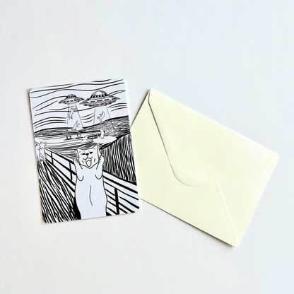 "The Meow" - Art Print