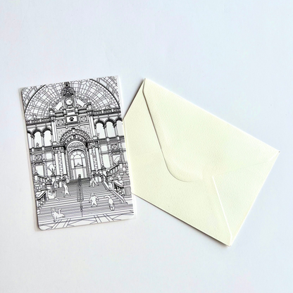 "Cat Central" - Art Print