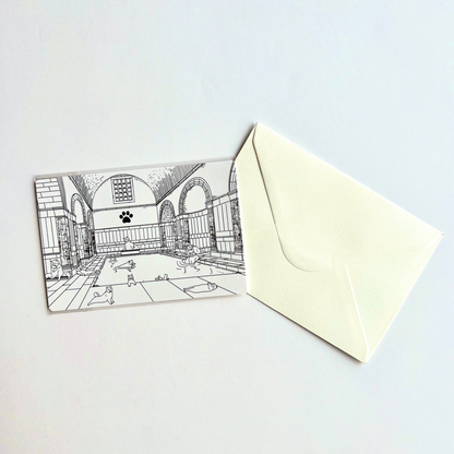 "Bathhouse" - Art Print