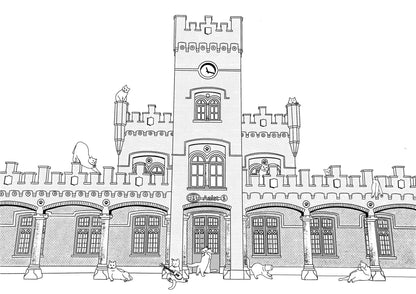 "Aalst train station" - Art Print - Catnip