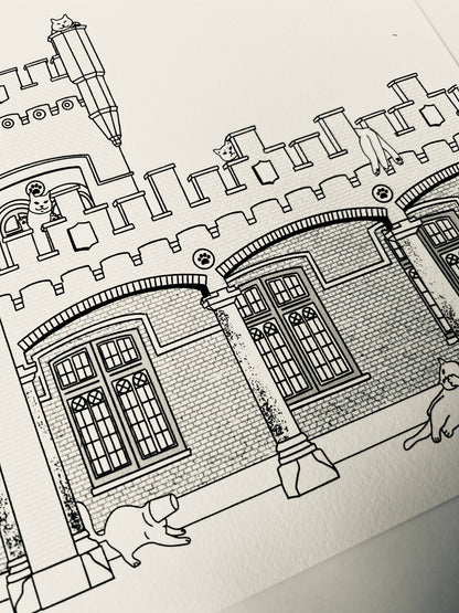 "Aalst train station" - Art Print - Catnip