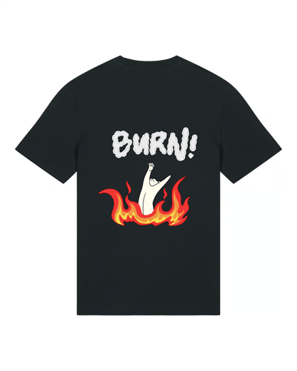 "Burn" - Unisex shortsleeve T-shirt - Catnip