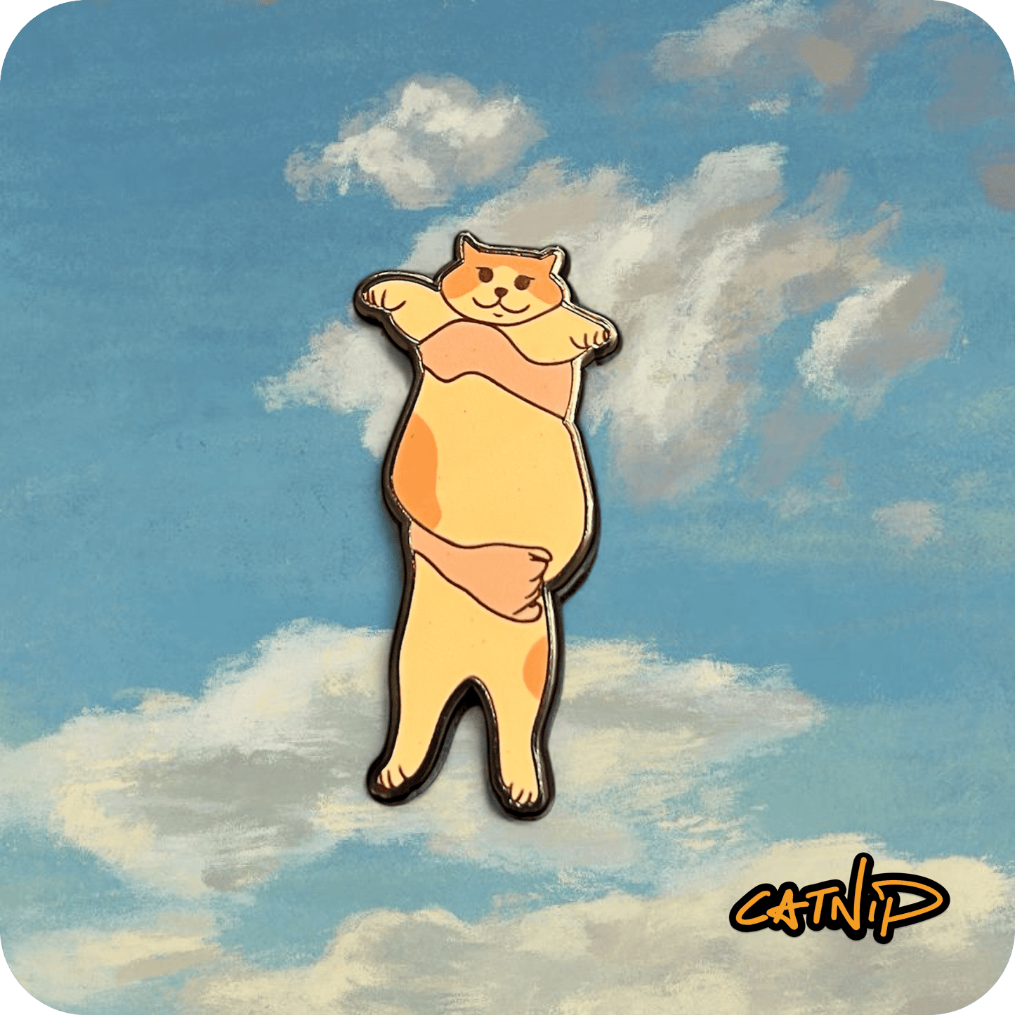 Cat Enamel Pin - Put me the fuck down - Catnip