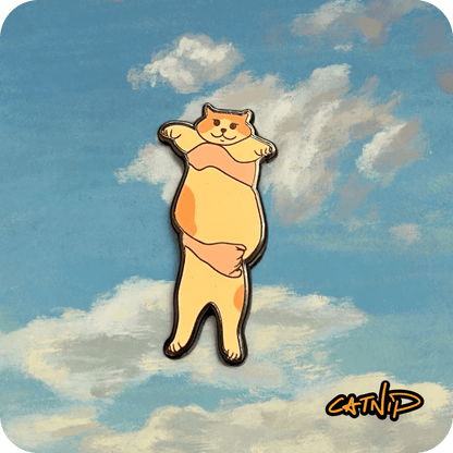 Cat Enamel Pin - Put me the fuck down - Catnip