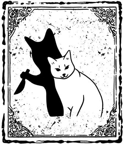 Cat Key Chain - Chaos is within me - Catnip