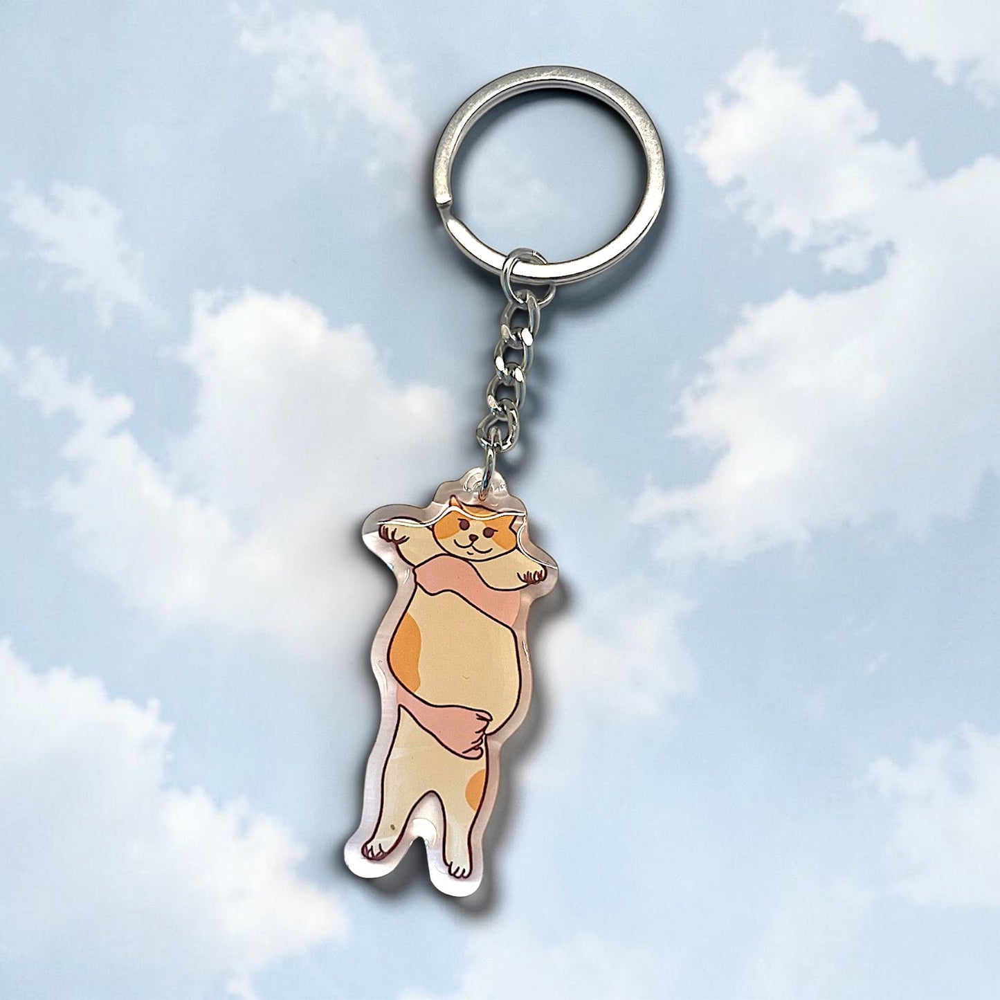 Cat Keychain - Put me down pls - Catnip