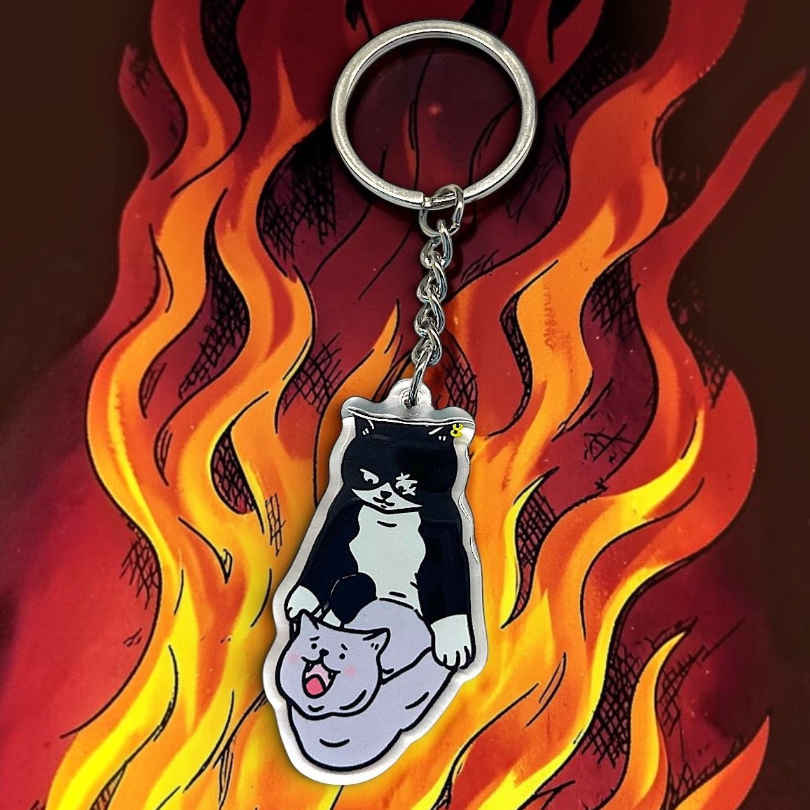 Cat Keychain - Say my name! - Catnip