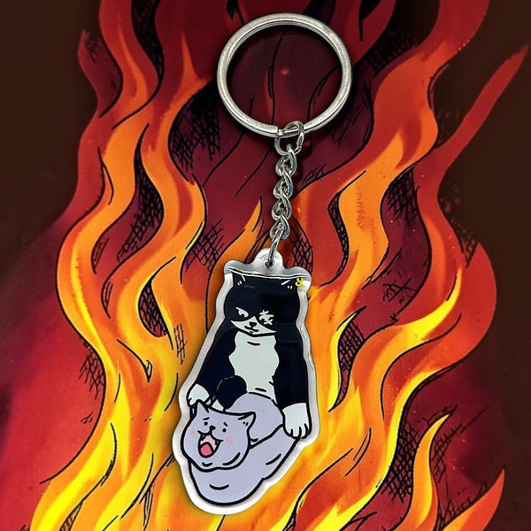 Cat Keychain - Say my name! - Catnip