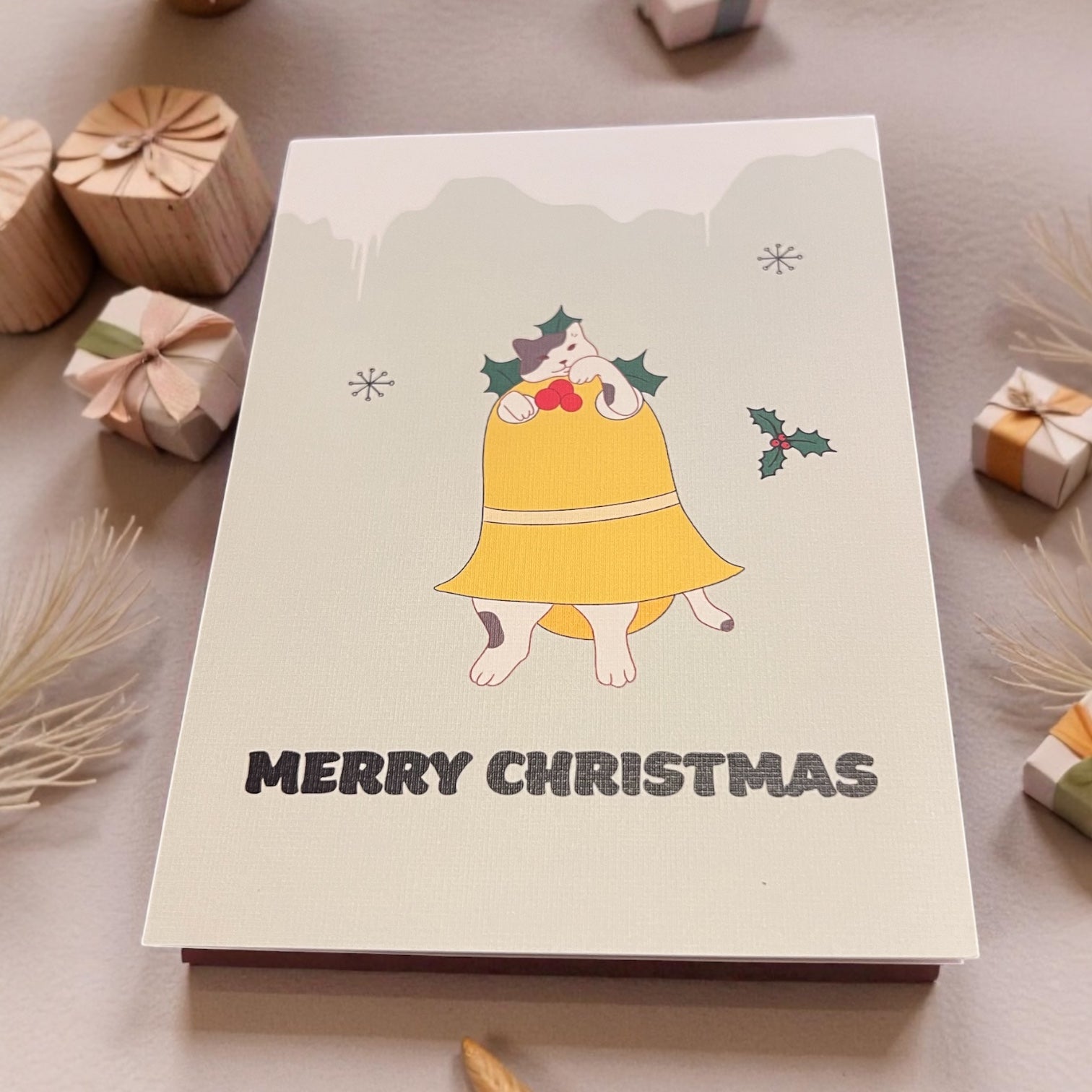 Christmas Card - Jingle cat (Envelope included) - Catnip