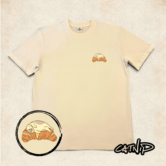 "Croissant Bed" - T-shirt - Catnip