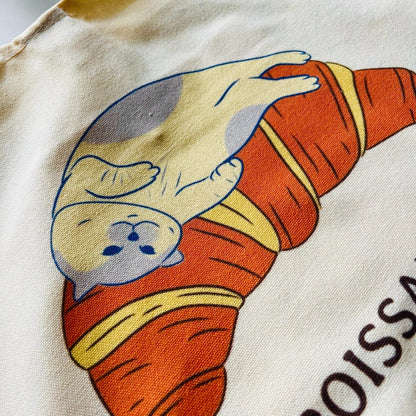“Croissant Bed" - Tote bag - Catnip