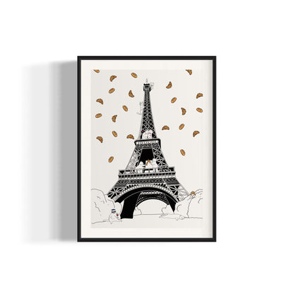 "Eiffel tower" - Art Print - Catnip