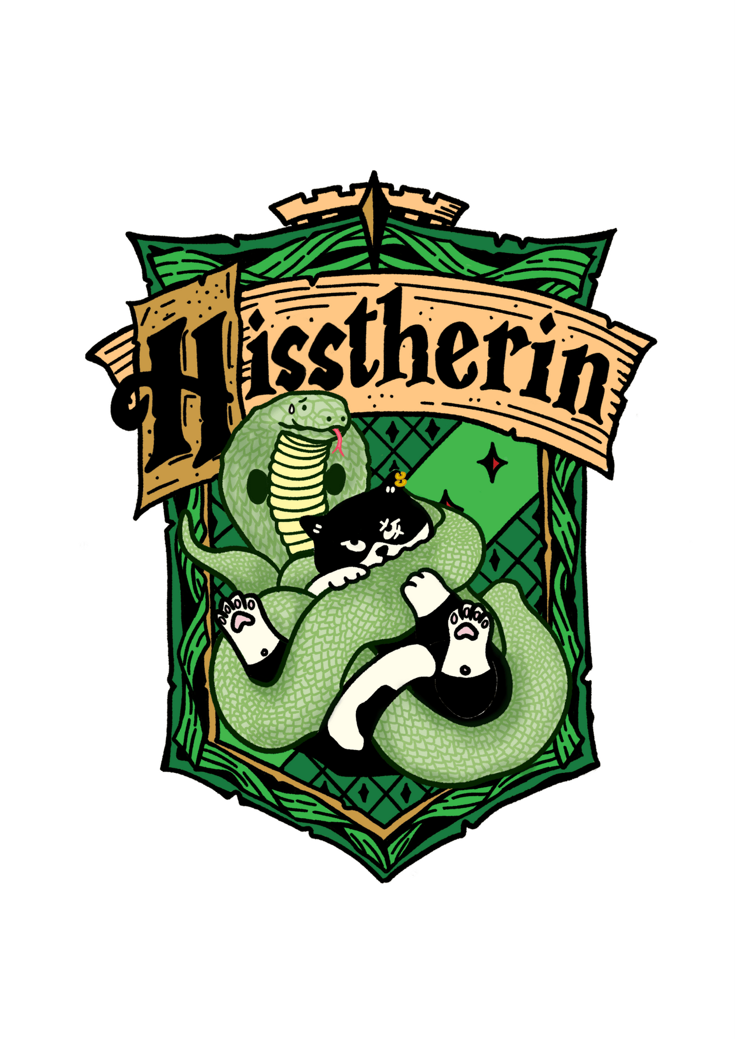 "Hisstherin" - Art Print - Catnip
