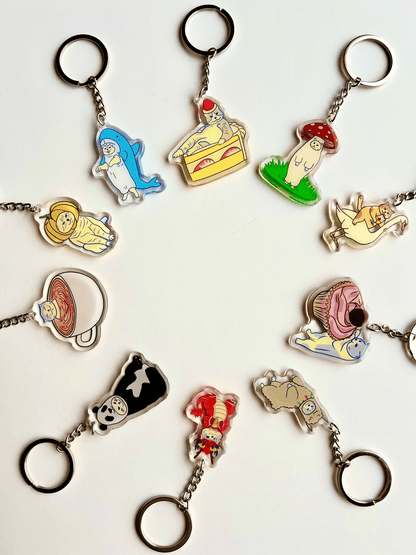 Key Chain - Catpuccino - Catnip