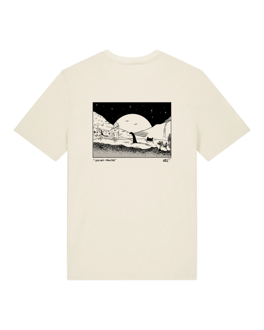 "Loch ness meowster" - Unisex shortsleeve T-shirt - Catnip