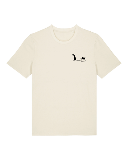 "Loch ness meowster" - Unisex shortsleeve T-shirt - Catnip