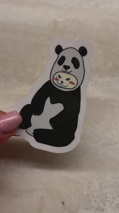 Sticker - Panda cat