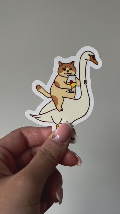 Sticker - Bob with Duvel beer