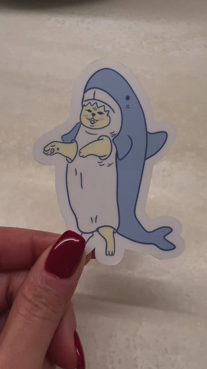 Sticker - Shark cat