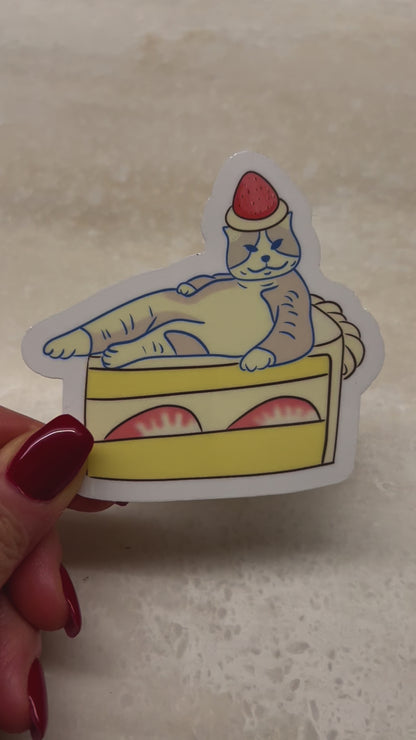Sticker - Strawberry Cake