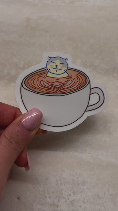 Sticker - Catpuccino