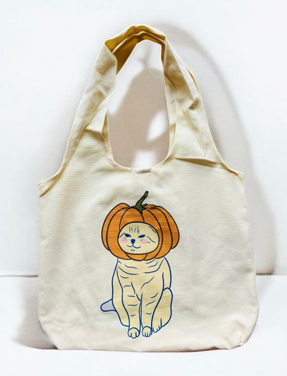 "Pumpkin cat" - Tote bag - Catnip