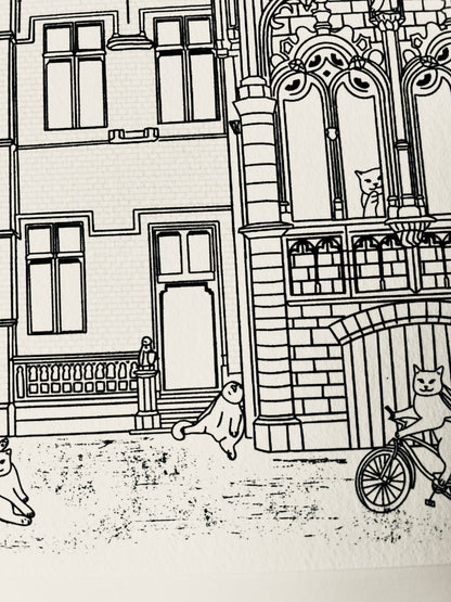 "Schepenhuis in Aalst" - Art Print - Catnip