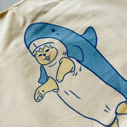 "Shark cat" - Tote bag - Catnip