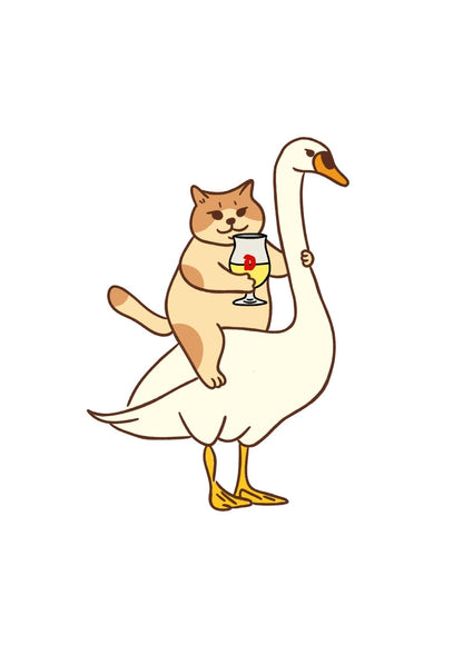 Sticker - Bob with Duvel beer - Catnip