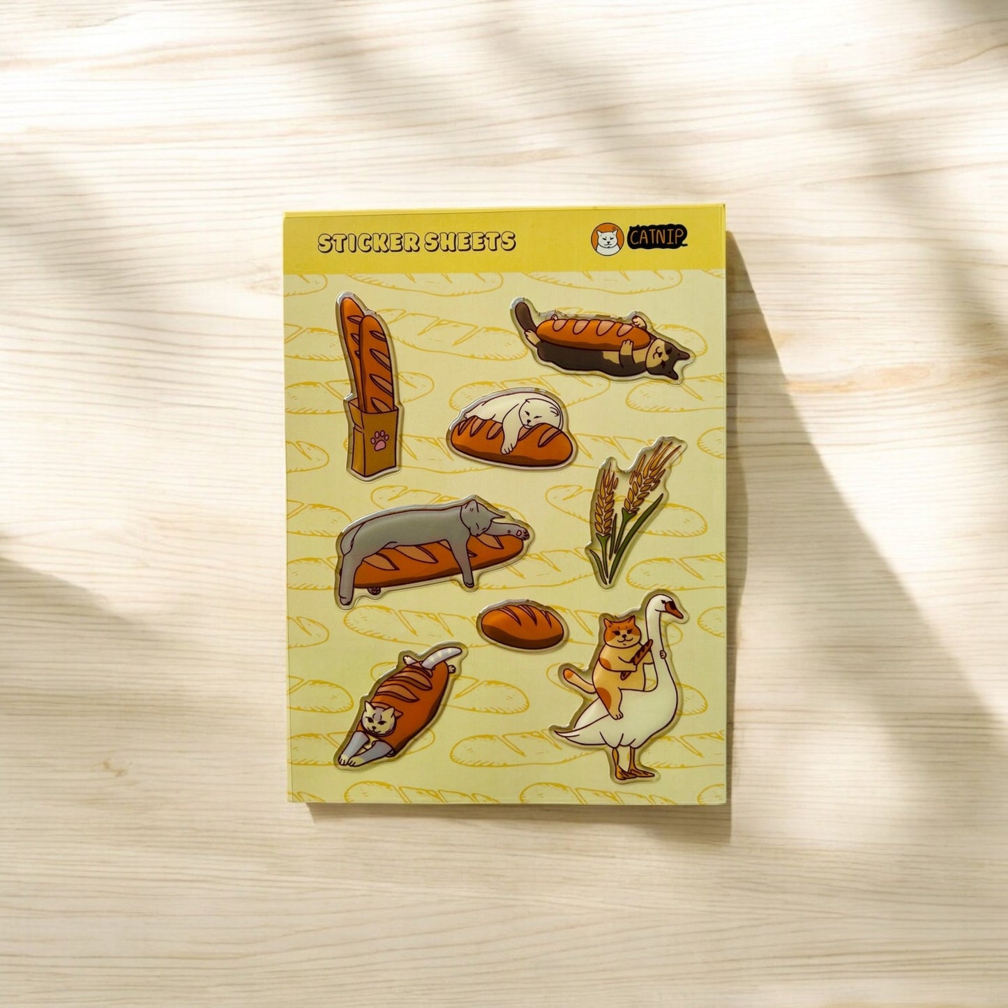 Sticker sheet - Baguette - Catnip