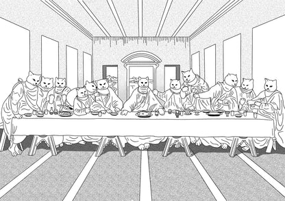 "The last treats" - Art Print - Catnip