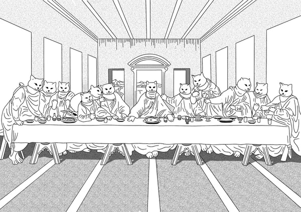 "The last treats" - Art Print - Catnip