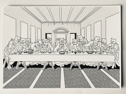 "The last treats" - Art Print - Catnip